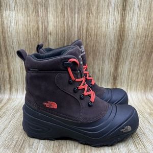 The North Face Chilkat IV Boots Brown Winter Hiking Waterproof Snow Mens Size 7